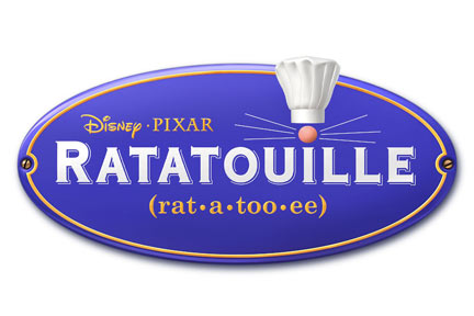 ratatouille movie logo